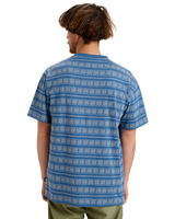 The Quiksilver Mens Tilebloom T-Shirt in Vintage Indigo