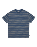 The Quiksilver Mens Tilebloom T-Shirt in Vintage Indigo