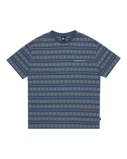 The Quiksilver Mens Tilebloom T-Shirt in Vintage Indigo