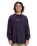 The Quiksilver Mens Mercury Old Hoops Long Sleeve T-Shirt in Purple Velvet