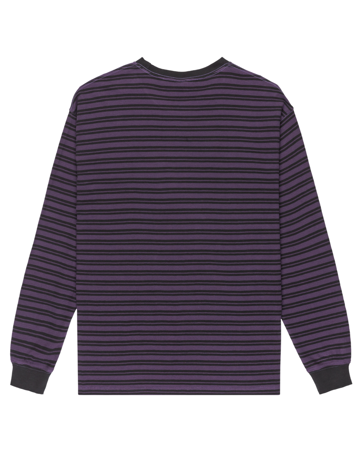 The Quiksilver Mens Mercury Old Hoops Long Sleeve T-Shirt in Purple Velvet