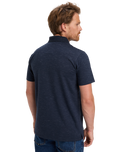 The Quiksilver Mens Stretch Polo Shirt in Dark Navy