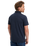 The Quiksilver Mens Stretch Polo Shirt in Dark Navy