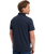 The Quiksilver Mens Stretch Polo Shirt in Dark Navy