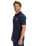 The Quiksilver Mens Stretch Polo Shirt in Dark Navy