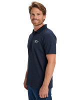 The Quiksilver Mens Stretch Polo Shirt in Dark Navy