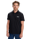 The Quiksilver Mens Stretch Polo Shirt in Black