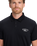 The Quiksilver Mens Stretch Polo Shirt in Black