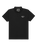The Quiksilver Mens Stretch Polo Shirt in Black