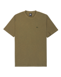 The Quiksilver Mens Slub Roundneck T-Shirt in Grape Leaf