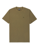 The Quiksilver Mens Slub Roundneck T-Shirt in Grape Leaf