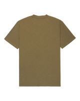 The Quiksilver Mens Slub Roundneck T-Shirt in Grape Leaf