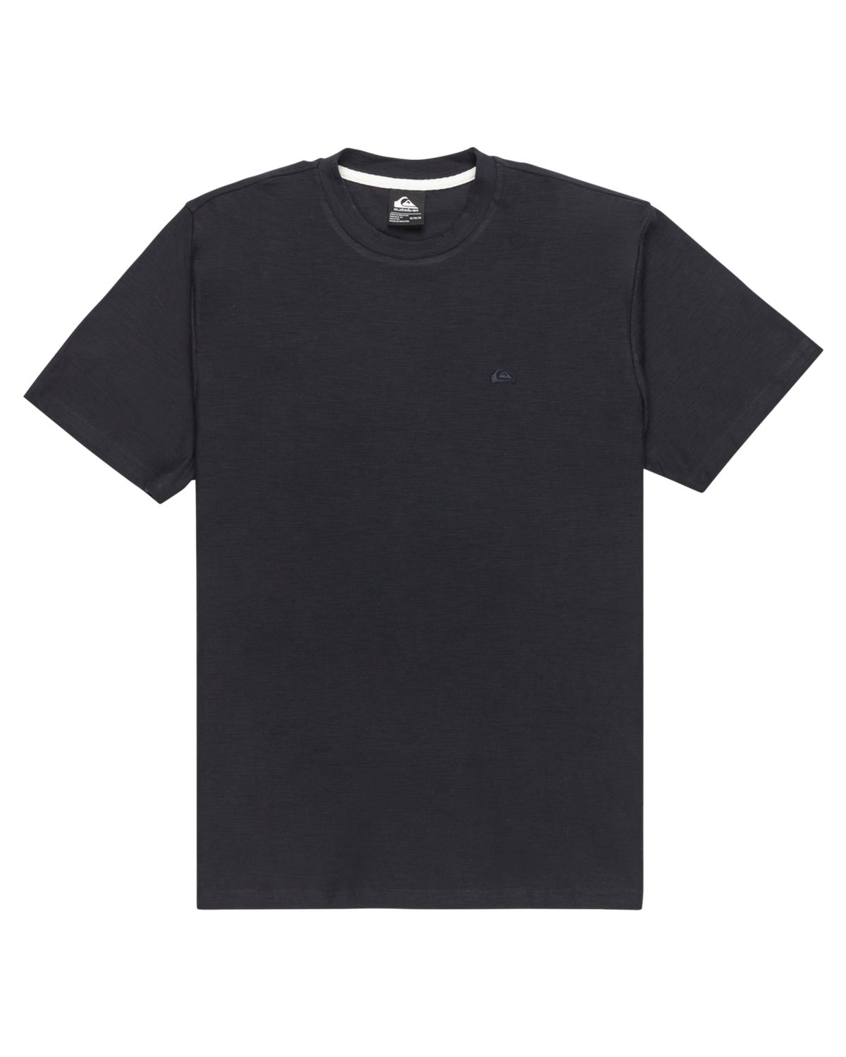 The Quiksilver Mens Slub Roundneck T-Shirt in Dark Navy