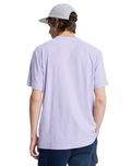 The Quiksilver Mens Slub Roundneck T-Shirt in Orchid Petal