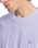 The Quiksilver Mens Slub Roundneck T-Shirt in Orchid Petal