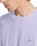 The Quiksilver Mens Slub Roundneck T-Shirt in Orchid Petal