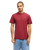 The Quiksilver Mens Slub Roundneck T-Shirt in Oxblood Red