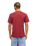 The Quiksilver Mens Slub Roundneck T-Shirt in Oxblood Red