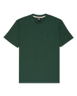 Slub Roundneck T-Shirt in Trekking Green