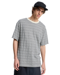 Okano T-Shirt in Bone White Horizons Horizontal