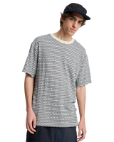 Okano T-Shirt in Bone White Horizons Horizontal