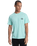 The Quiksilver Mens Dola Dola Injected T-Shirt in Brook Green
