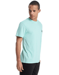 The Quiksilver Mens Dola Dola Injected T-Shirt in Brook Green