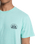 The Quiksilver Mens Dola Dola Injected T-Shirt in Brook Green