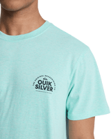 The Quiksilver Mens Dola Dola Injected T-Shirt in Brook Green
