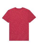 The Quiksilver Mens Dola Injected Slub T-Shirt in Burnt Russet