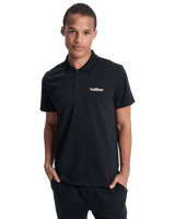 The Quiksilver Mens Stretch Polo Shirt in Black