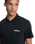 The Quiksilver Mens Stretch Polo Shirt in Black