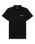 The Quiksilver Mens Stretch Polo Shirt in Black