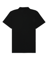 The Quiksilver Mens Stretch Polo Shirt in Black
