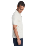 The Quiksilver Mens Stretch Polo Shirt in Bone