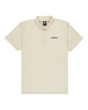 The Quiksilver Mens Stretch Polo Shirt in Bone