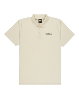 The Quiksilver Mens Stretch Polo Shirt in Bone