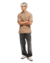 The Quiksilver Mens Guana Washed T-Shirt in Pine Bark