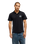 The Quiksilver Mens Stretch Polo Shirt in Black
