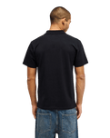 The Quiksilver Mens Stretch Polo Shirt in Black