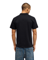 The Quiksilver Mens Stretch Polo Shirt in Black