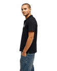 The Quiksilver Mens Stretch Polo Shirt in Black