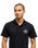 The Quiksilver Mens Stretch Polo Shirt in Black