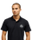 The Quiksilver Mens Stretch Polo Shirt in Black