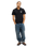 The Quiksilver Mens Stretch Polo Shirt in Black