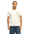 The Quiksilver Mens Stretch Polo Shirt in Bone White