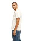 The Quiksilver Mens Stretch Polo Shirt in Bone White