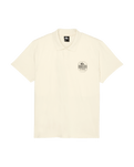 The Quiksilver Mens Stretch Polo Shirt in Bone White