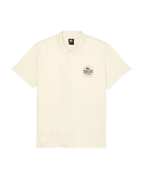 The Quiksilver Mens Stretch Polo Shirt in Bone White