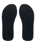 Molokai Layback 26 Flip Flops in Black Holmes